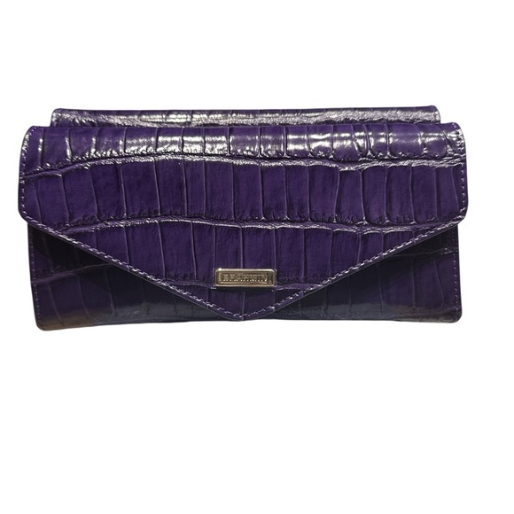 Brahmin  Veronica Voltage Violet Sirona wallet - Picture 1 of 4